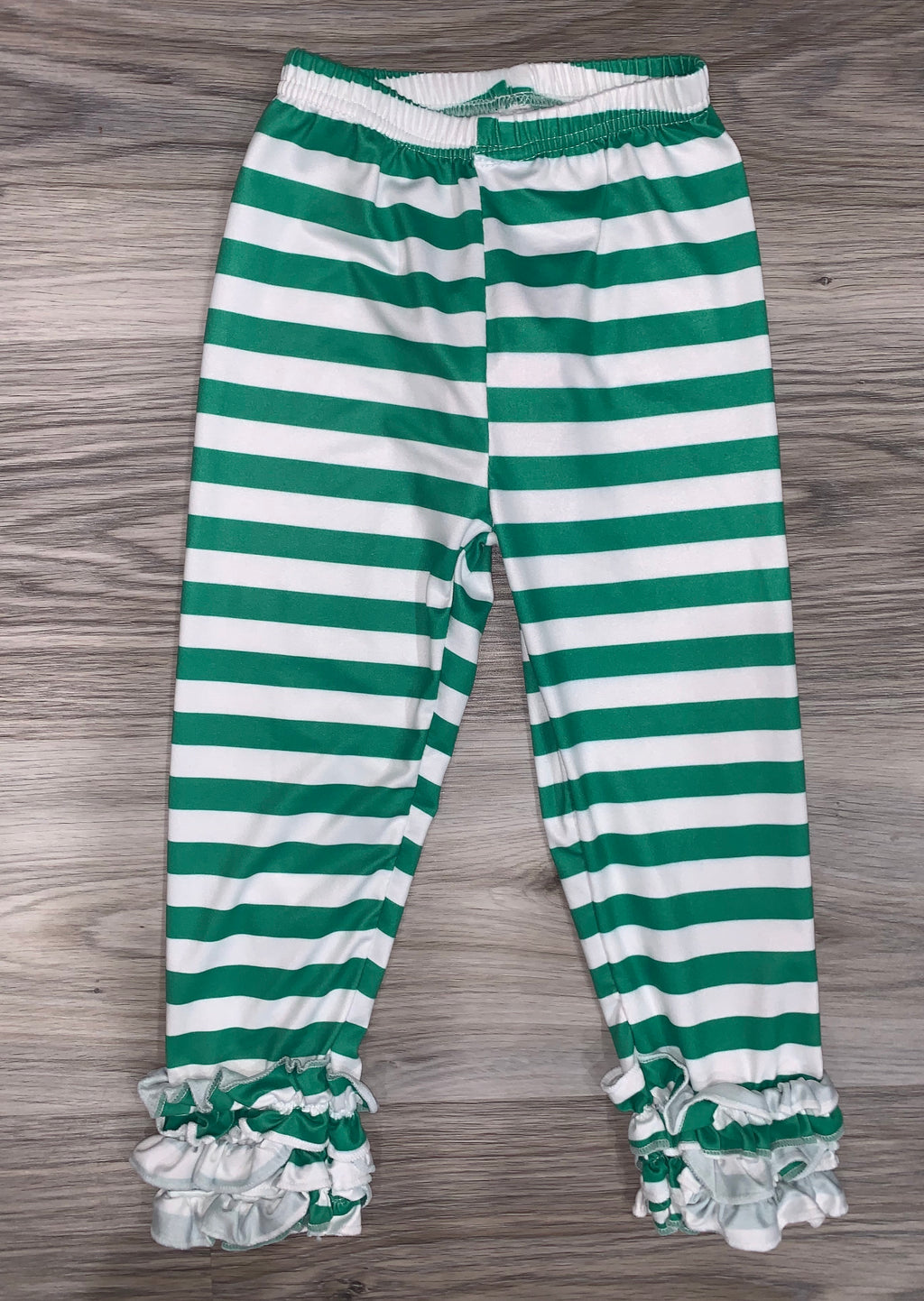 Icing Pants (Green and White Striped)
